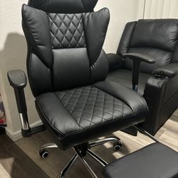 Gaming Chair/ Work Chair With Foot  Rest
