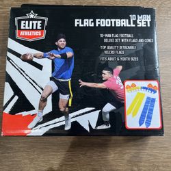 Elite Athletics 10-Man Flag Football Set 