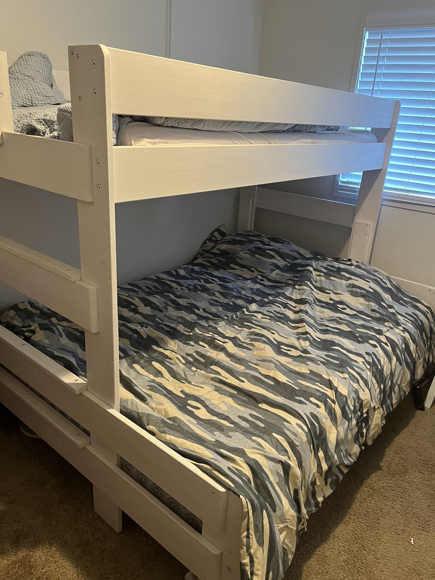 Twin XL over Queen Bunk Bed