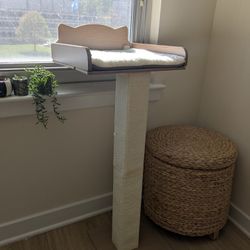 Window Cat Bed With Sisal Scratcher