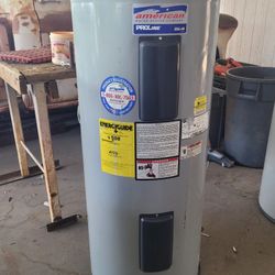 REFURBISHED/used 40 GALLON ELECTRIC WATERHEATER