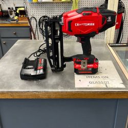 Craftsman 16GA 20V Straight Finish Nailer Model CMCN616