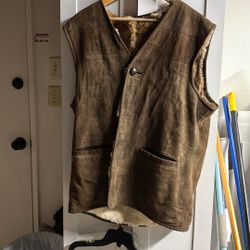 Hand Made Fur Vest.