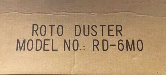 Roto duster, battery operated