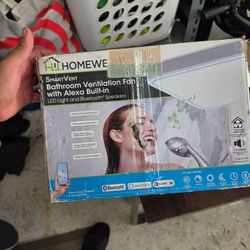 Homewerks SmartVent Bathroom Fan with Alexa