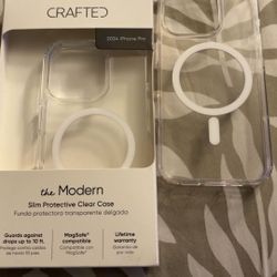 2 Brand New Clear Iphone 16 Pro Phone Cases 