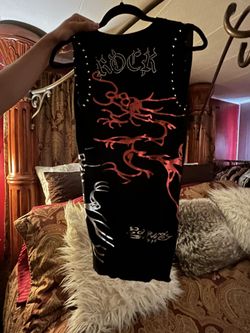 Ed Hardy 2000 Black Shirt Fit Small and Xsamll