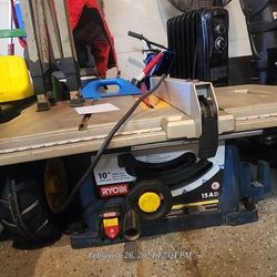 Ryobi Table Saw W Stand