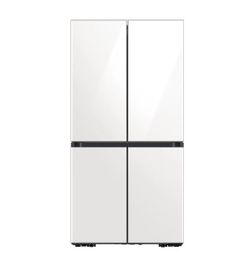 Holiday Special! New in Box _ While Supplies Last! SAMSUNG RF29A967512 4-Door Counter Depth - Refrigerator (29 cu. ft.) in White Glass MSRP $3,419