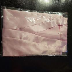 New Girls Barbie Pink Satin Bath Robe Size 6