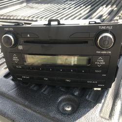 Toyota Corolla Stereo
