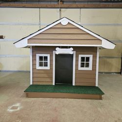 Dog House with AC Unit