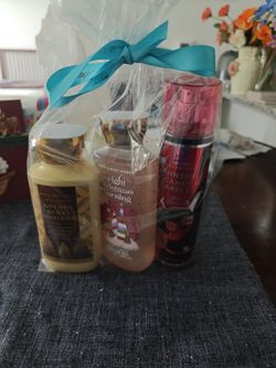 Bath & Bodyworks gift set