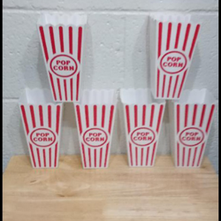 popcorn cups pickup  after 2;00 rainbow/Charleston cash only read description