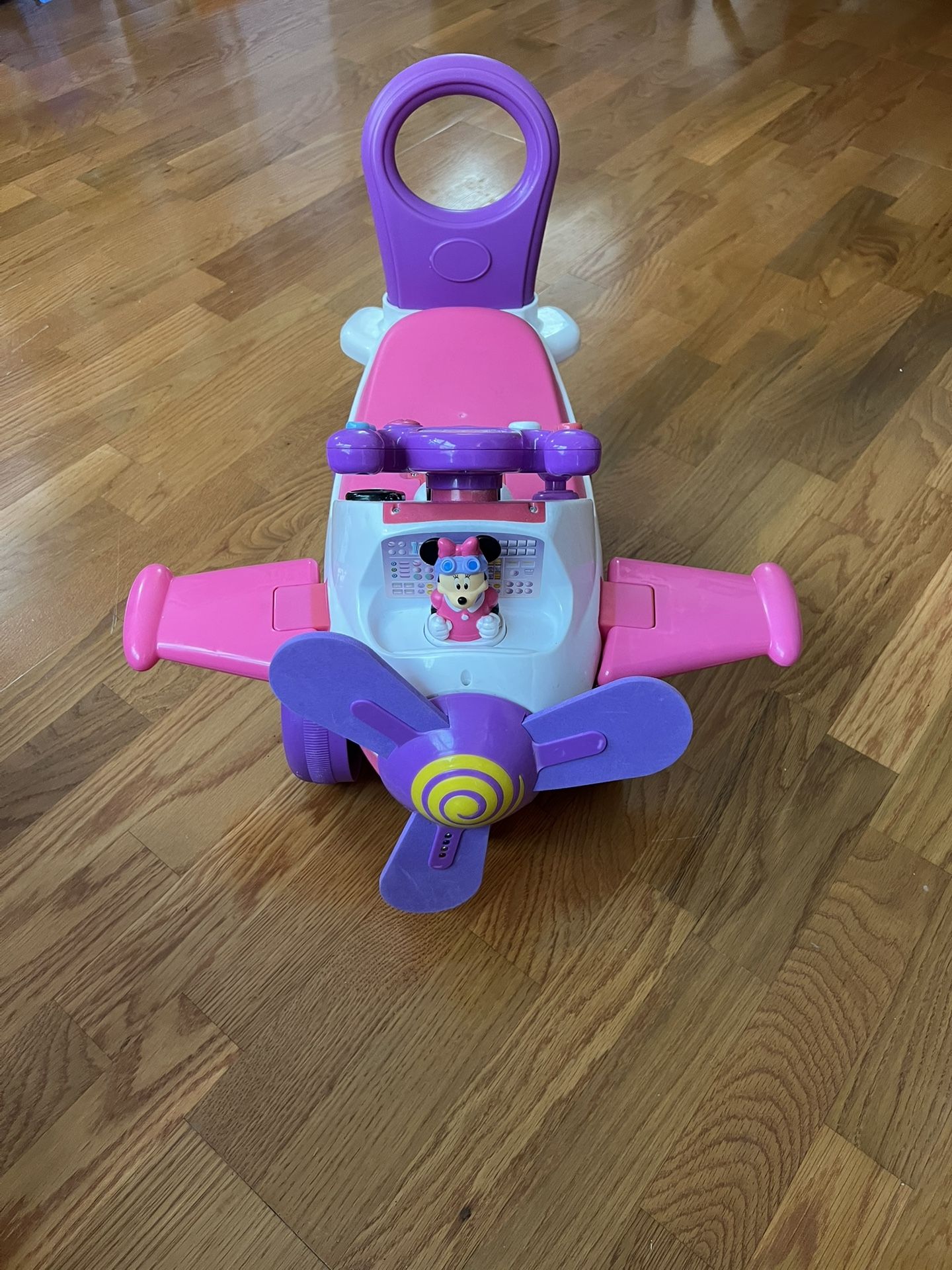 Minnie Mouse Airplane Ride-on Toy