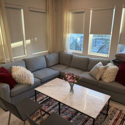 Gray Sectional Couch