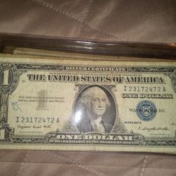 Silver Certificate $1 Bills 1957 A