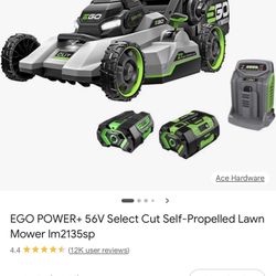 Brand New Ego Self Propelled Lawnmower