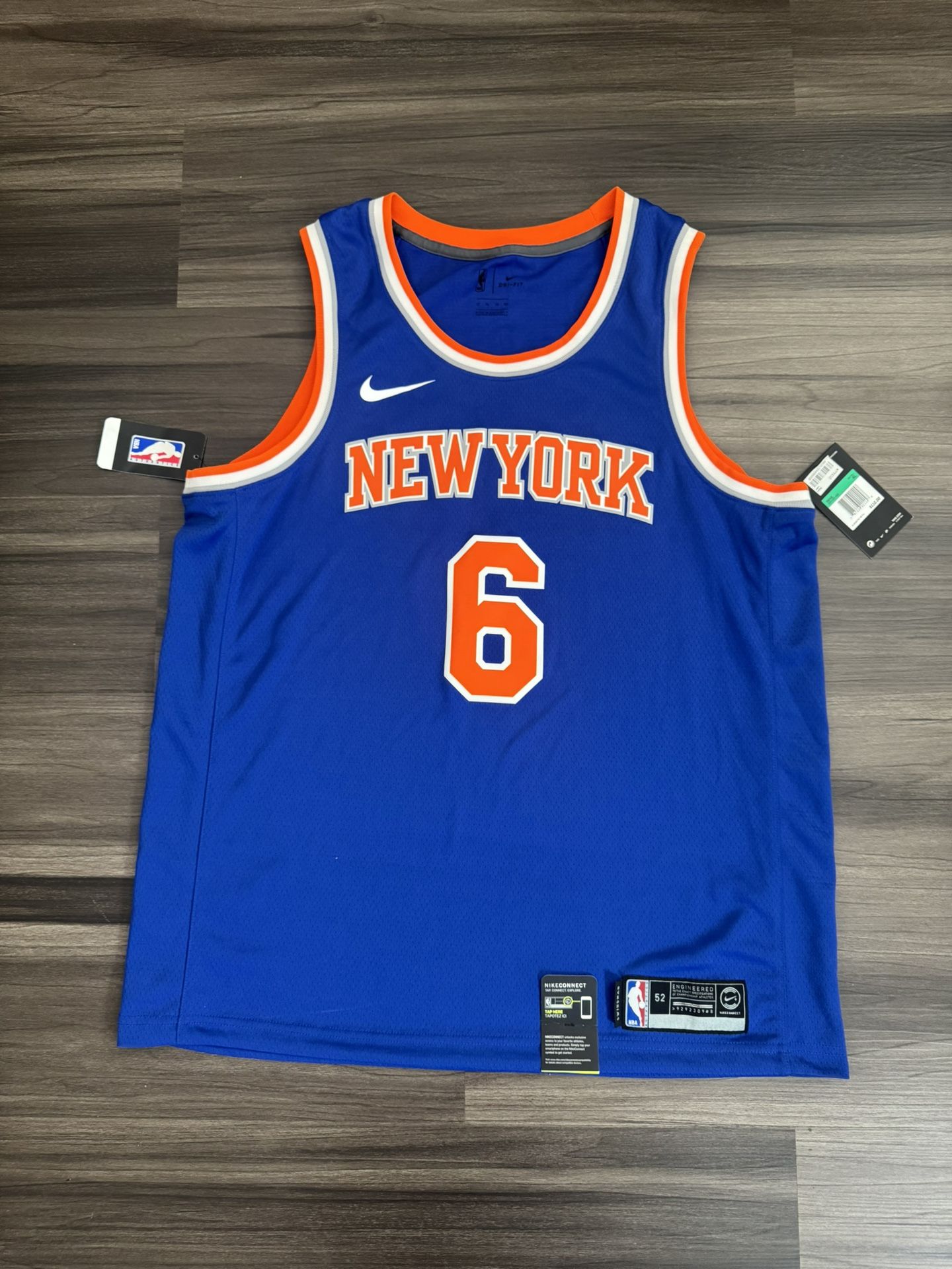 Nike New York Knicks Kristaps Porzingis #8 NBA Blue Swingman Jersey Men’s 52 XL 100% authentic. Brand new with tags. MSRP $110. 863032-495