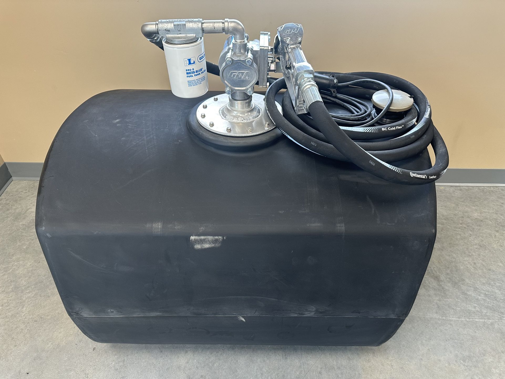 100 Gallon Poly Fuel Transfer Tank