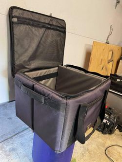 Camera bag slinger also for printer. Lights etc