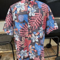 PreOwned Reyn Spooner Classic Hawaiian Print Multicolored Men's XXL