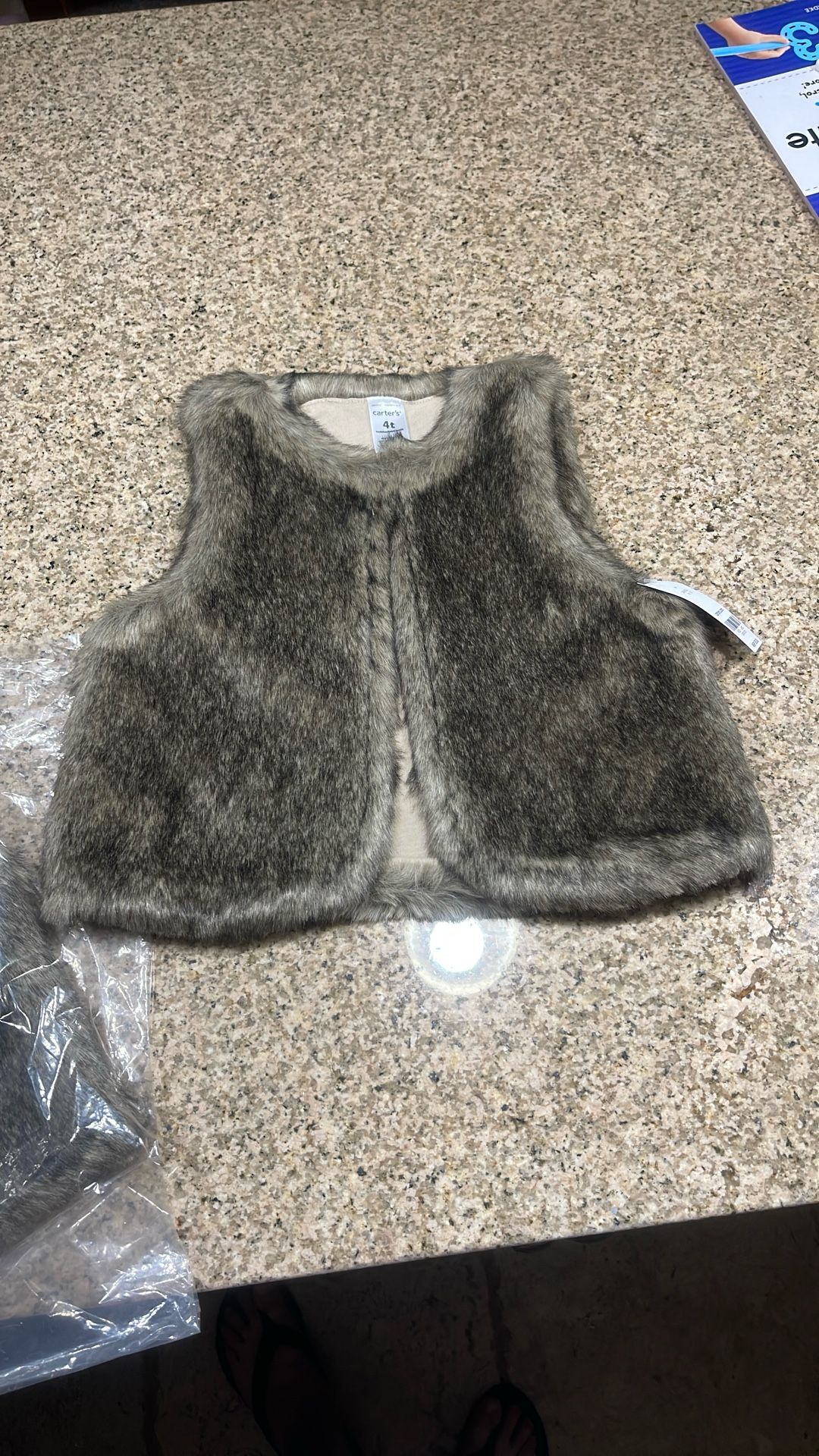 Carters Faux-Fur Vest