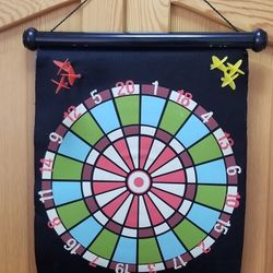 Fun Double Sided Magnetic Dart Board