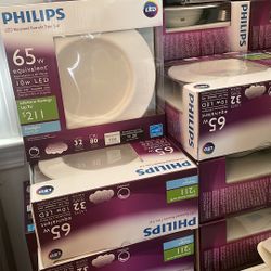 Philips LED recessed Retrofit Trim 5-6”