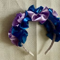 Diadema Artesanales Flores De Satin