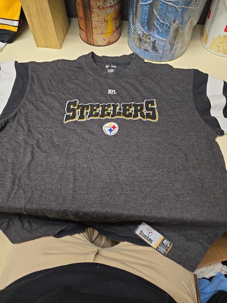 Steelers Long Sleeve Tee Shirt XL