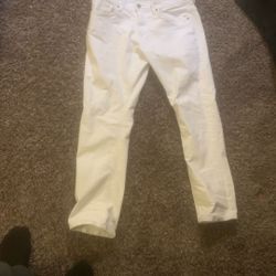 White Jeans Size 33/30