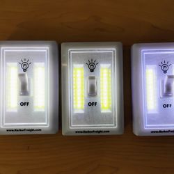 Lot Of 3x Led Switches Lights 