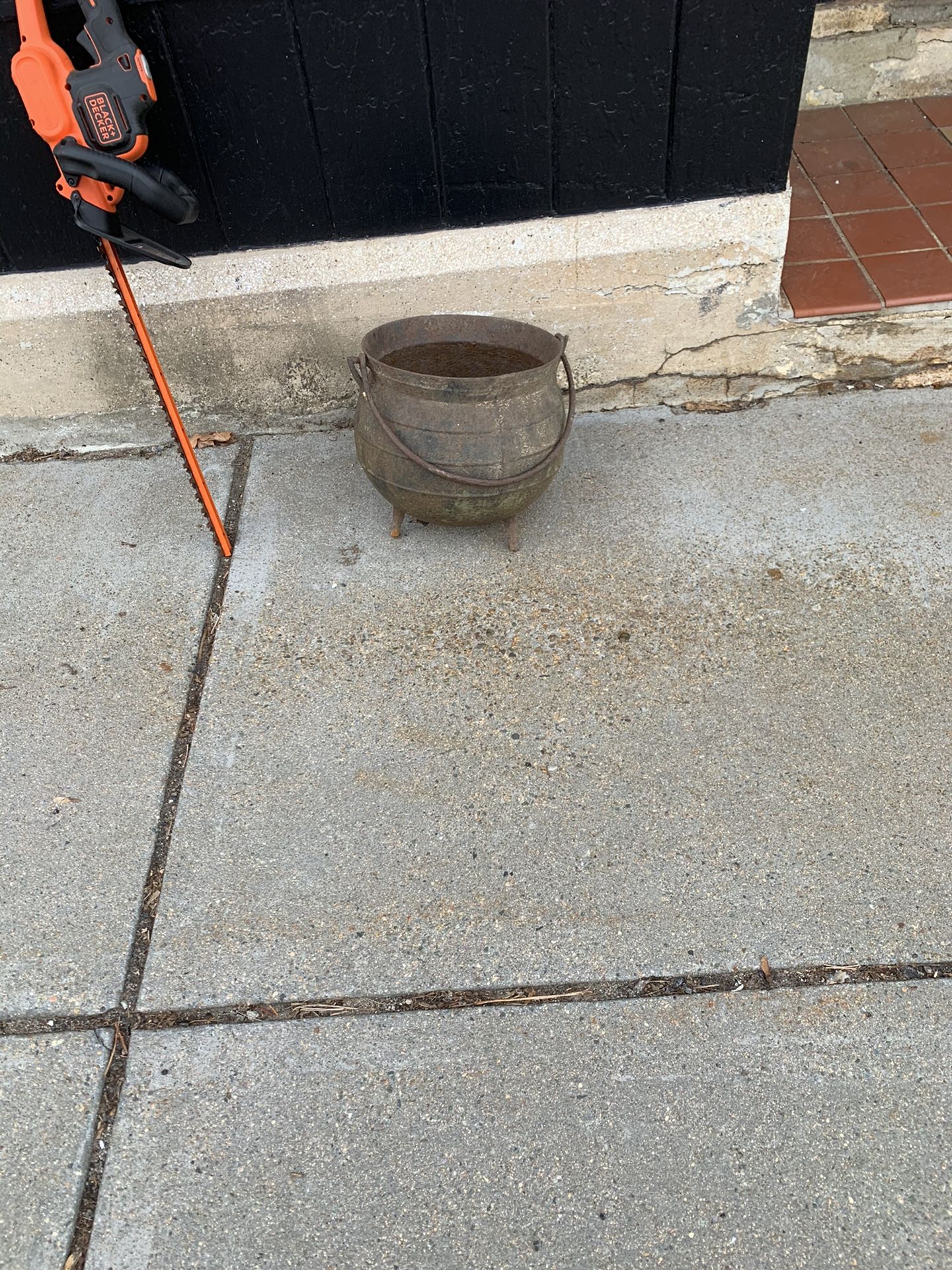 Early Iron Kettle