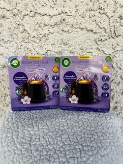 Air Wick Essential Mist Diffuser Starter Kit x2