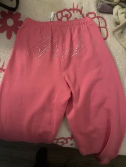 Pink Sweat Pants Bling Limited edition