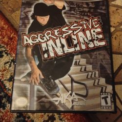 Nintendo Game Cube Aggressive Inline Game And Case