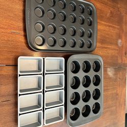 Baking Pan Bundle – Mini Muffin, Cupcake & Loaf Pans