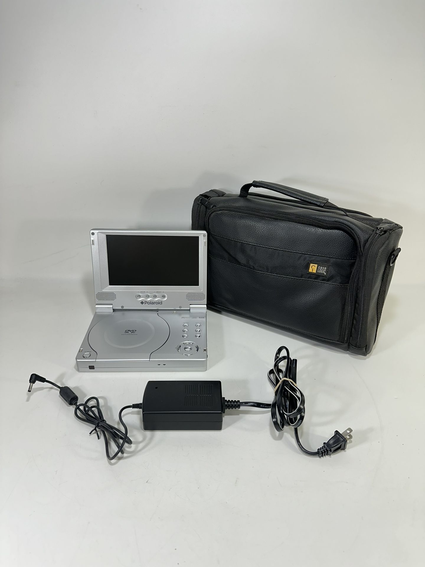 Polaroid PDV-0700 Portable 7" DVD Player in Carrying Bag ~ No Remote/No Battery