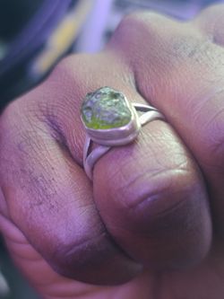 Peridot Silver Ring 💍 