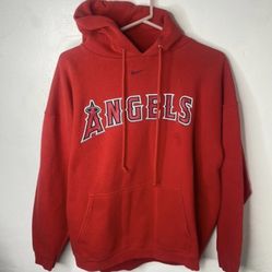 Center swoosh Nike logo angels hooded jacket  Hoodie 