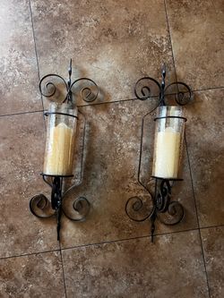 wall candle holder