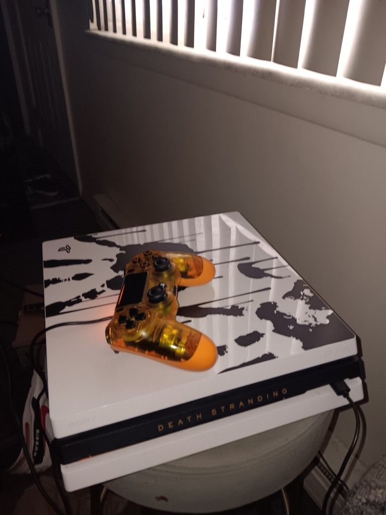 Sony Ps4 Pro Death Stranding Limited Edition