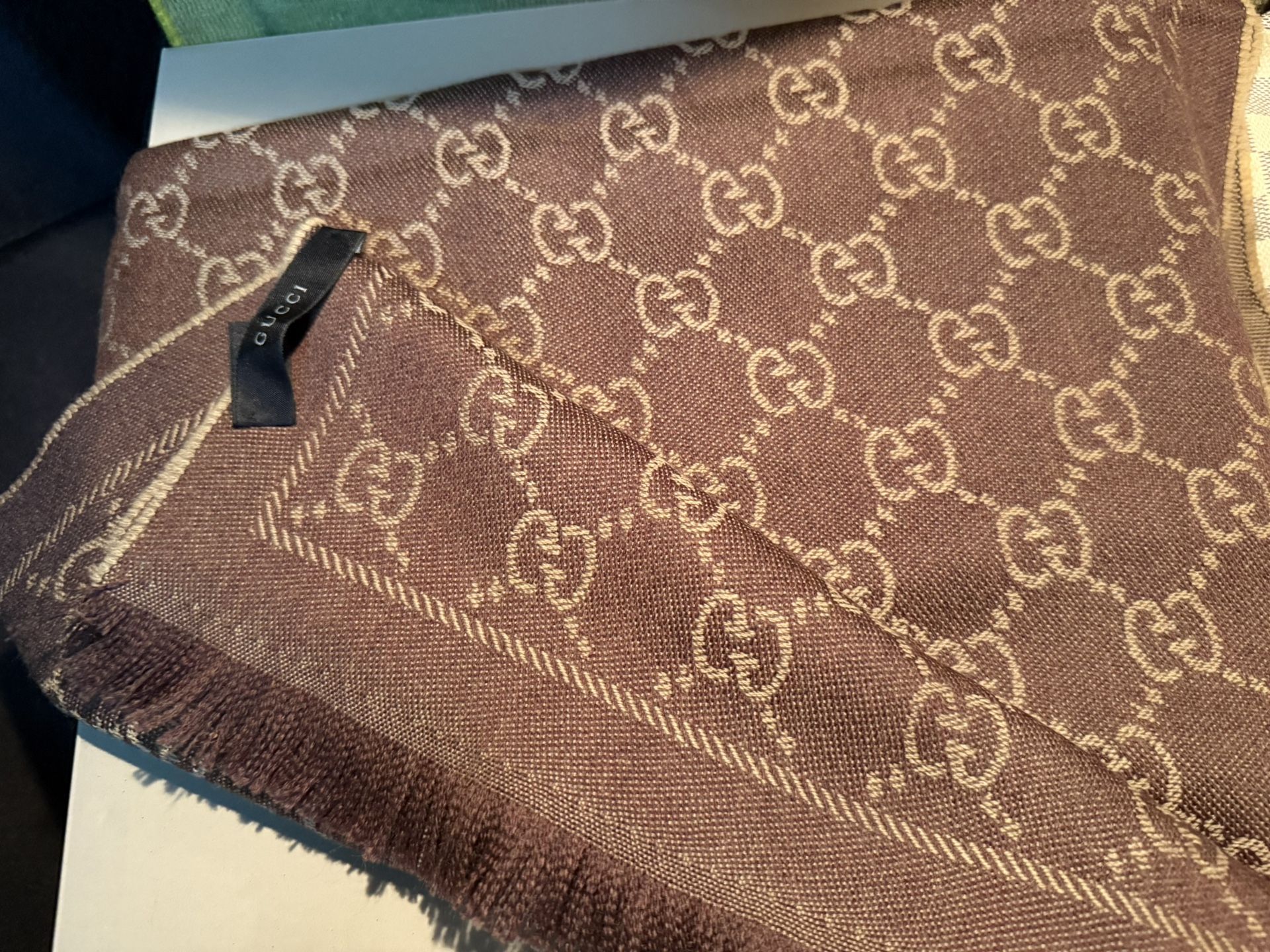 Vintage GG BROWN- Gold- Super Soft- Never Used