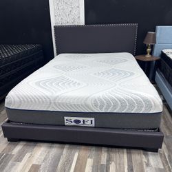 🛏️ Queen Mattress Memory Foam Gel + Box Spring – All Sizes – Brand New!