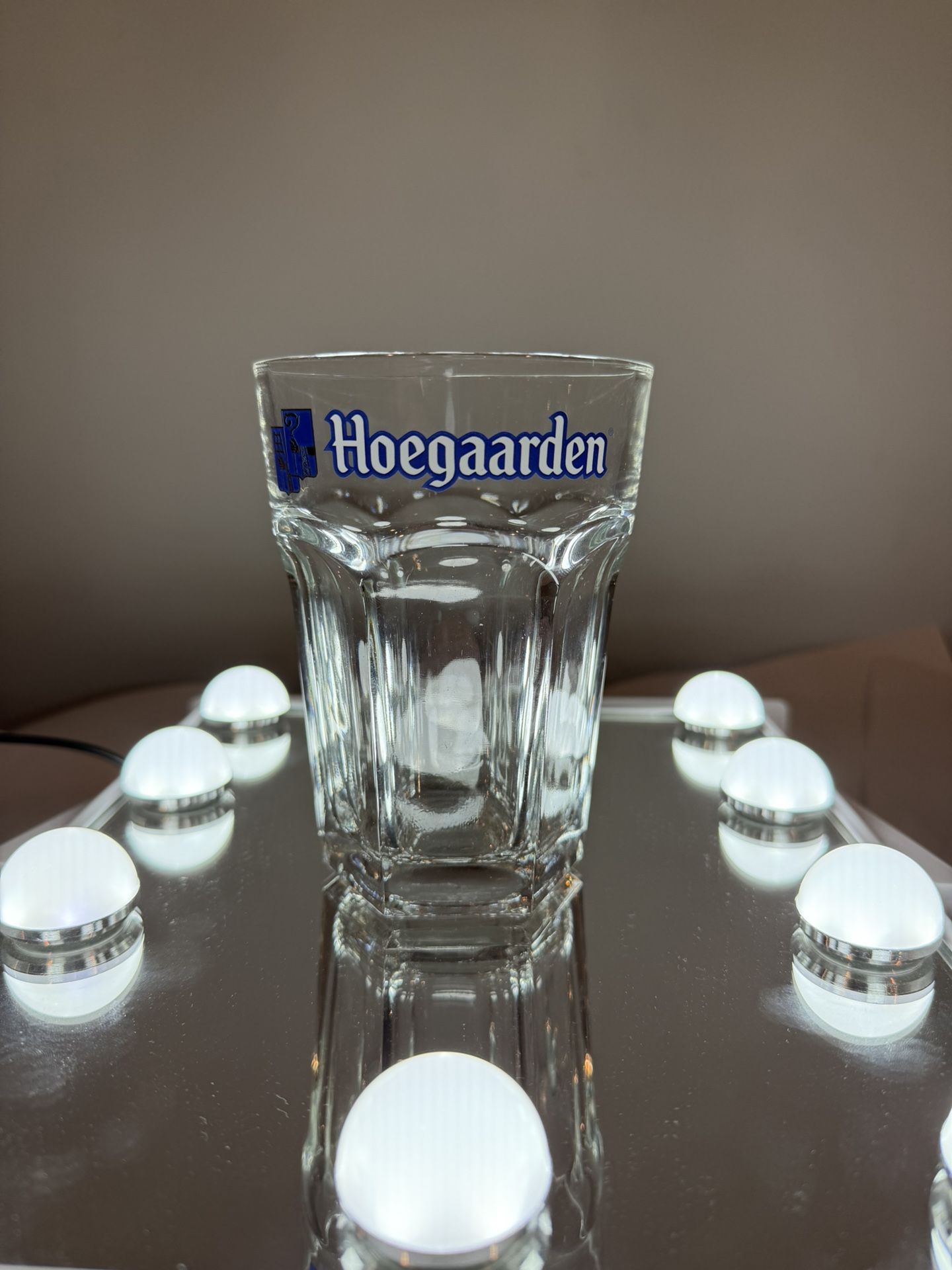 Hoegaarden Witbier Heavy Barware Drink Glass Beer 0.33L