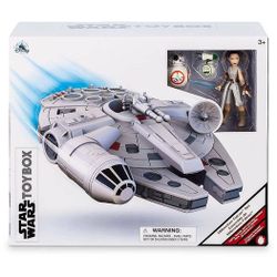 Millennium Falcon Play Set with BB8 & Rey, Disney Star Wars Toybox
