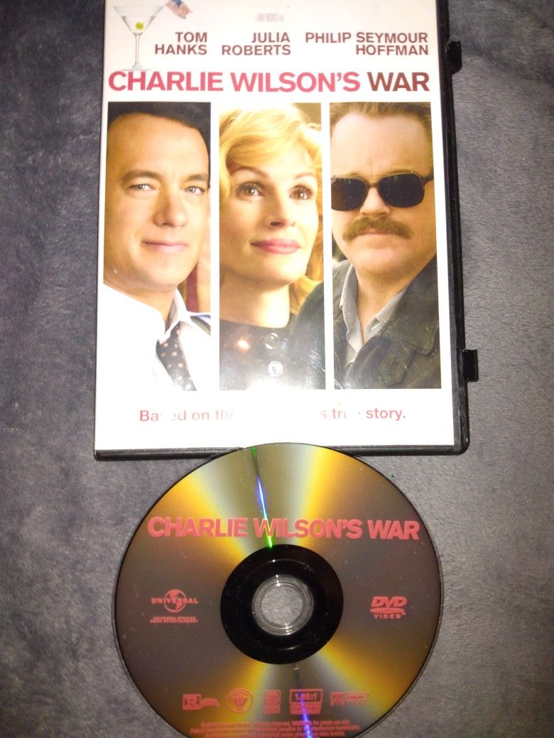 Charlie Wilson's War DVD. Tom Hanks, Julia Roberts And The Late Great Philip Seymour Hoffman!