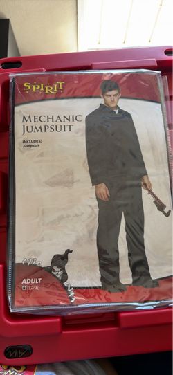 Spirit Mechanic Jumpsuit Costume Adult LG/XL