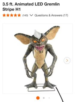 3.5 ft. Animated LED Gremlin Stripe